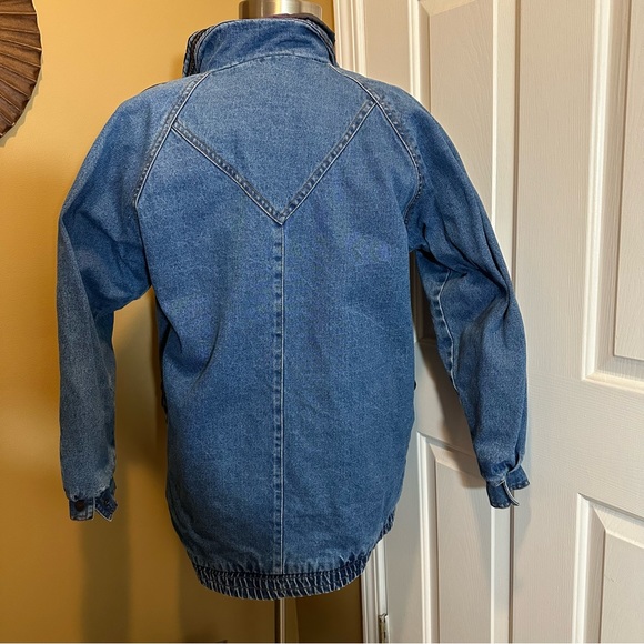 Women Vintage Denim vintage 80’s lined be in the current seen denim jacket - Picture 9 of 16